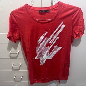 Authentic Red- Balenciaga T-Shirt